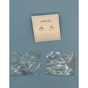Stella & Dot Amelina Stud Pack-Brand New In Original Box Retail Value $39